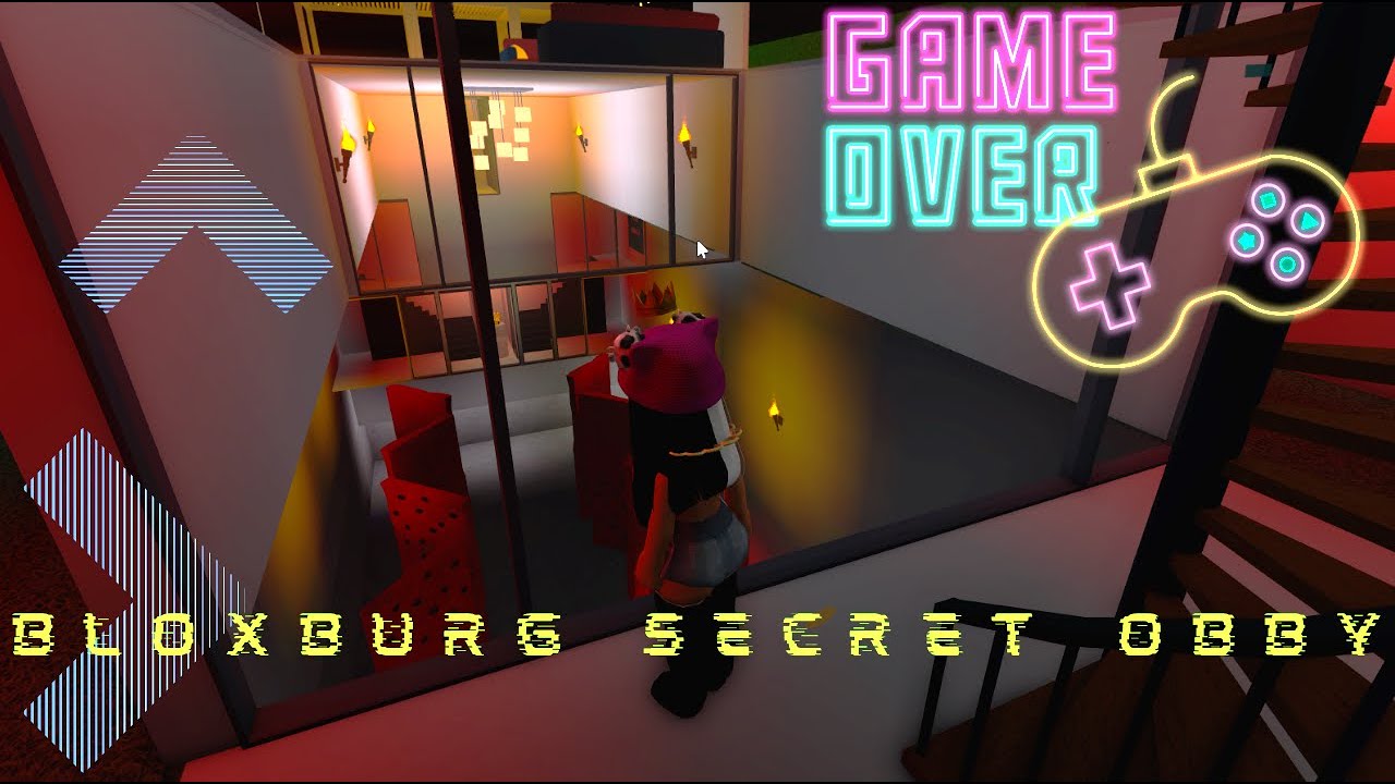 Roblox Secret Obby In Bloxburg Youtube