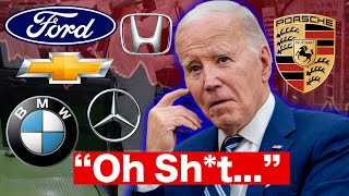 EV CRASH! Biden PANICS As ALL Car Makers FIGHT BACK TO DITCH EVs!