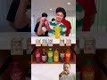 Guess The Order To Win! #challenge #drink #funny #sprite #chipschallenge #snackattack #shorts