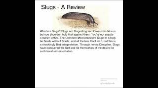 Slugs - A Review