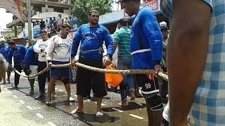 Masters elamakkara Vs alliance elamakkara tug of war match at kangarappady on 2013