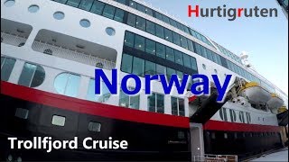 〖ノルウエークルーズ】沿岸急行船(HURTIGRUTEN)　北極圏の旅