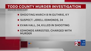 Man charged in Todd County, KY murder investigation