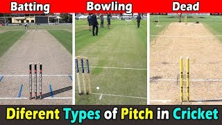 Different Types of Pitch Used to Play in Cricket । क्रिकेट के पिच