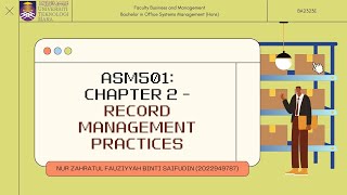 ASM501 - CHAPTER 2 | INDIVIDUAL VIDEO PRESENTATION