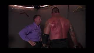 Vince McMahon Hugs and cry with The Undertaker