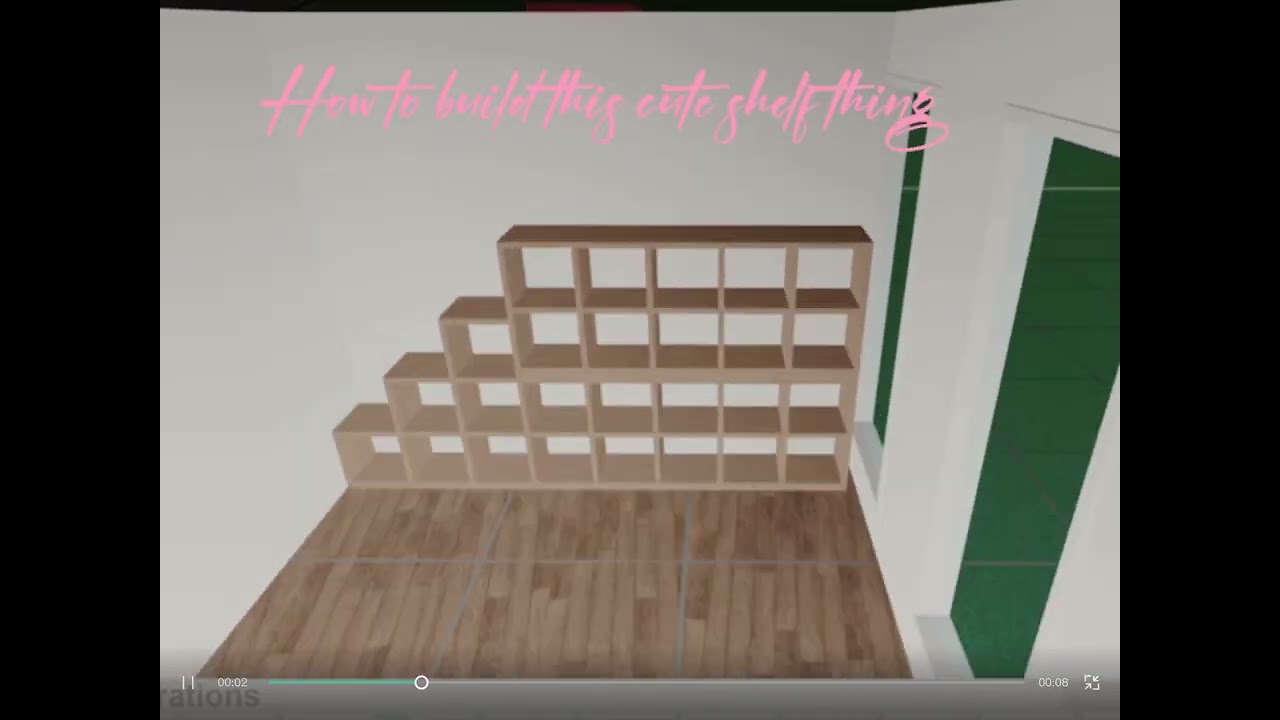 How To Make This Cute Shelf /bloxburg Easy Hack\🌸 - YouTube