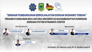 Seminar Pembangunan Berkelanjutan Dengan Skenario Terbaik | Penandatanganan MoU dengan SDC