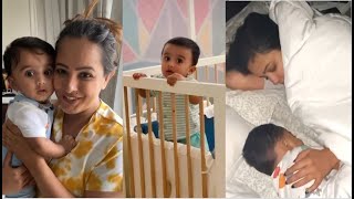 Anita Hassnandani Shares CUTE Adorable Moments of Early Morning with her Son Aarav Reddy
