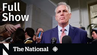 CBC News: The National | Chaos in Congress, NFL player collapses, Talking menopause