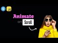 How to make lazy loading on scroll animation in Java Script | Intersection Observer Api explained