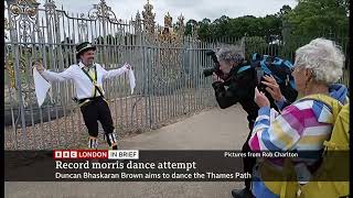 Morris dancing mayor takes on 200-mile world record (fun story) (UK) 11/May/2026