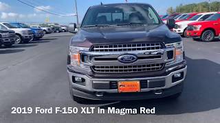 2019 Ford F-150 XLT in Magma Red