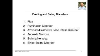 DSM-5 Feeding and Eating Disorders