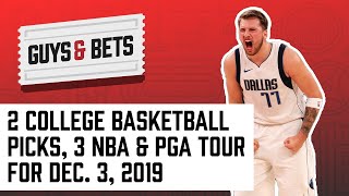 Guys and Bets: College Basketball, NBA and PGA picks