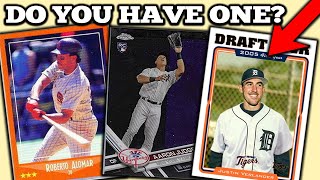 12 Baseball Cards Worth A LOT of Money! Sports Card Values