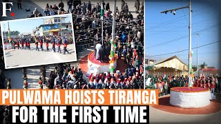 Jammu \u0026 Kashmir: Tricolour Unfurled in Pulwama For First Time On India's 76th Republic Day | N18G