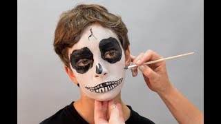 Maquillaje para Halloween: Esqueleto