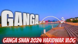 Har ki pauri haridwar | ganga snan 2024 | haridwar vlog | haridwar ganga | haridwar travel vlog