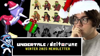 EVERYTHING IN THE DELTARUNE WINTER NEWSLETTER!!!!! | Chapter 5 Update & New Concept Art