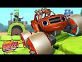 Blazes Climbs Past Stinky Skunks! | Blaze and the Monster Machines