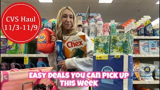 CVS HAUL 11/3-11/9 EASY DEALS YOU CAN PICK UP THIS WEEK