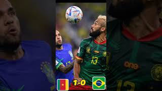 Cameroon vs Brazil highlights fifa world cup match 2022 #shorts #live #fifa22  #hihhopbundle