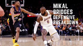 Mikal Bridges Defensive Breakdown!!