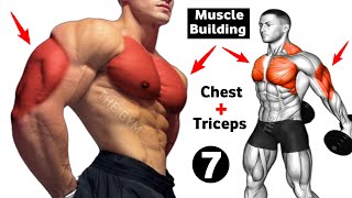 7 Perfect chest and tricep workout - Push Workout At Gym