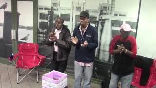 Incredible Black Singers Acappella Treo #busking - part 4