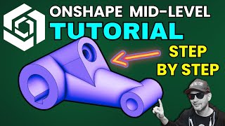 Free Onshape SHARK ARM Tutorial for HIGH SCHOOL / COLLEGE Mechanical Engineering STUDENTS