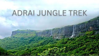 ADRAI JUNGLE TREK || KALU WATERFALL || TRAVEL PARADISE #trekking