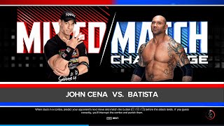 John Cena vs. Batista – full rivalry history #wwe #2k23 #gaming #wwe2k23