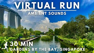 Virtual Running Video For Treadmill in #Singapore - Gardens By The Bay #virtualrunningtv #virtualrun
