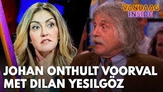 Johan onthult voorval met Dilan Yesilgöz achter de schermen bij Vandaag Inside: 'Ze was woedend!'