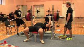 Mareks Leitis 120+/180 kg-LV Universiāde Spiešana Guļus 2014