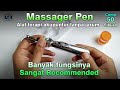 Review Massager Pen . Alat terapi akupuntur tanpa jarum mudah dibawa kemana-mana.