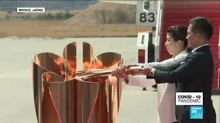 Coronavirus outbreak: Olympic flame gets muted welcome in Japan