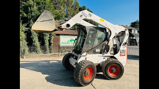 BOBCAT A300 HIGH LIFT SKIDSTEER *2256 HOURS* C/W 4 WHEEL STEER