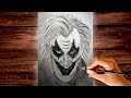 How To Draw the Joker step by step | Sketch Tutorial | Majestic Artistry