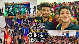 Rockstar welcome party 😍vlog-02 |2023  | university of jaffna | management and commerce -Arshadwox