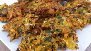 Crispy Lachhedar Cabbage| Perfect Cabbage Pakoda|pakora recipe|پکوڑے بنانے کا طریقہ