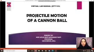 EFT1103 BASIC PHYSICS PROJECTILE MOTION