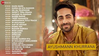 24 Hit songs Of Ayushmann Khurrana - Nazm Nazm, Naina Da Kya Kasoor, Dil Ka Telephone | STATUS ART |