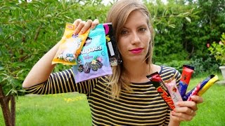 Finnish Cuisine: Finnish Food Taste Test (Salmiakki, Licorice, Fazer Chocolate, Tupla, Angry Birds)