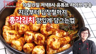 총각김치 알타리김치 맛있게 담그는방법#총각김치#알라티김치