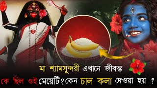 শ্যামসুন্দরী কালী মন্দির | জীবন্ত শ্যামসুন্দরী মায়ের অলৌকিক লীলা | স্বয়ং চাল কলা খেতে আসেন মা।