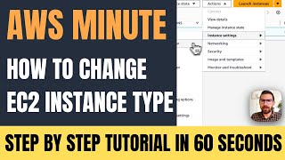 How to change AWS EC2 Instance Type | Step By Step Tutorial