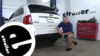 DIY 2014 Ford Edge Installation for the etrailer Trailer Hitch Receiver