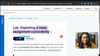 Portswigger Lab: Exploiting a mass assignment vulnerability - Solution #portswigger #cybersecurity